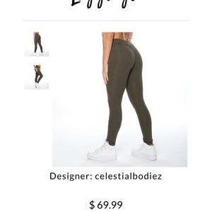 Celestial Bodiez V-cut army leggings Size S